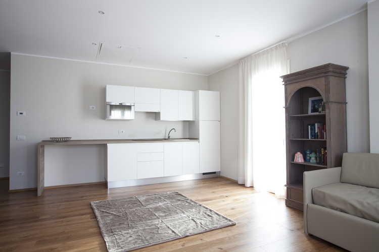 Le Dimore del Borgo: l'arredo Ã¨ moderno e funzionale, dotato di quel particolare tocco di raffinata eleganza che contraddistingue gli alloggi