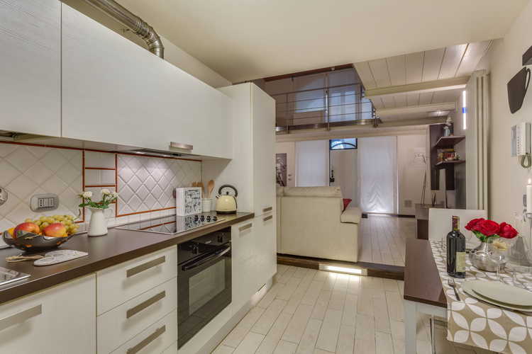 Loft le Murate - La cucina completamente attrezzata