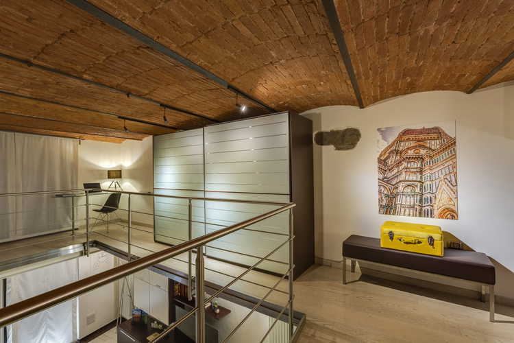 Loft le Murate - Caratteristica del loft sono gli ambienti totalmente aperti 