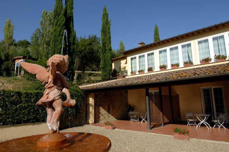 Un magnifico, silenzioso parco circonda tutto il Relais Marignolle