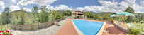Silence and privacy prevade at the vacation villa rental Montecastello