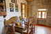 A breakfast room close to the kitchen, for snacks and small meals