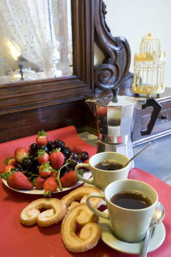 Breakfast at Oltrarno Apartment Florence