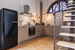 La cucina dell'appartamento Capanne, moderna nel design e super accessoriata