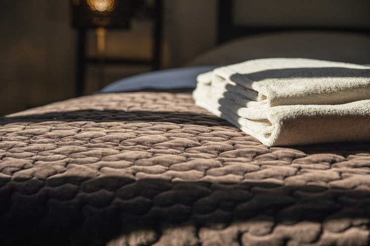 Biancheria di qualitÃ  quella presente nelle camere dell'agriturismo