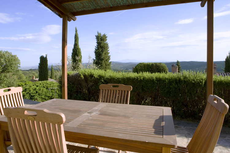 Agriturismo Podere Argena: terrazze panoramiche