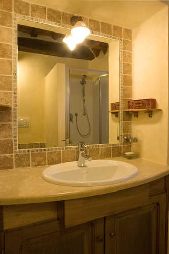 Agriturismo Podere Argena: i bagni moderni e super accessoriati