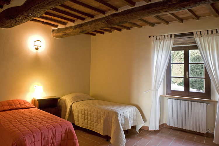 Agriturismo Podere Argena: camera con due letti singoli