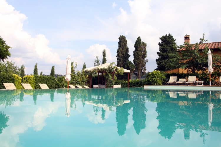 Podere Villa Bassa - panorama dalla piscina