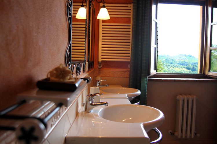 Bagno con vista