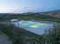 Poderi Firenze, the swimming pool at night
