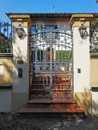 The entry