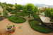 A hidden surprise, a green garden at il Chiostro di Pienza