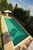 Relax at the private pool area at il Chiostro di Pienza