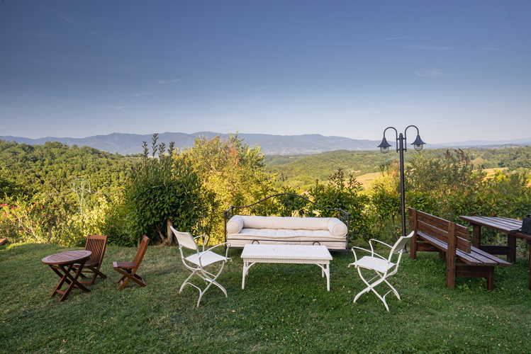 Residence Il Gavillaccio - l'area picnic con barbecue per grigliate in compagnia