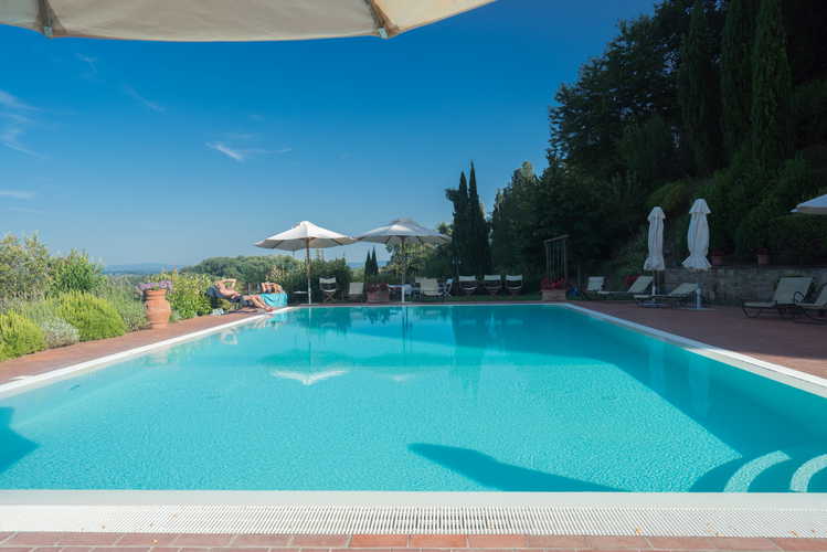 Residence Il Gavillaccio - la piscina gode di uno splendido panorama e ha la WiFi