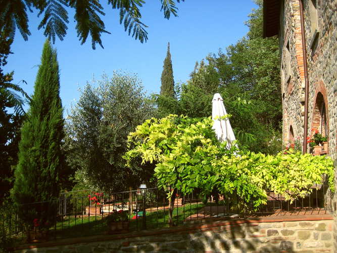 Residence Il Gavillaccio - uno scorcio sui giardini