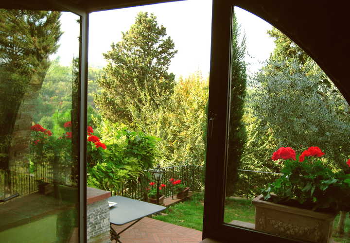 Residence Il Gavillaccio - gli appartamenti si affacciano sui giardini