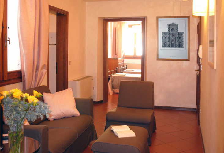 Living area Palazzo La Medicea