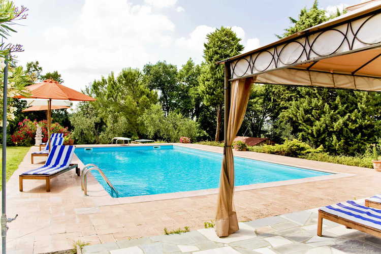 Sant Andrea Cellole - Piscina con ampio solarium e gazebo