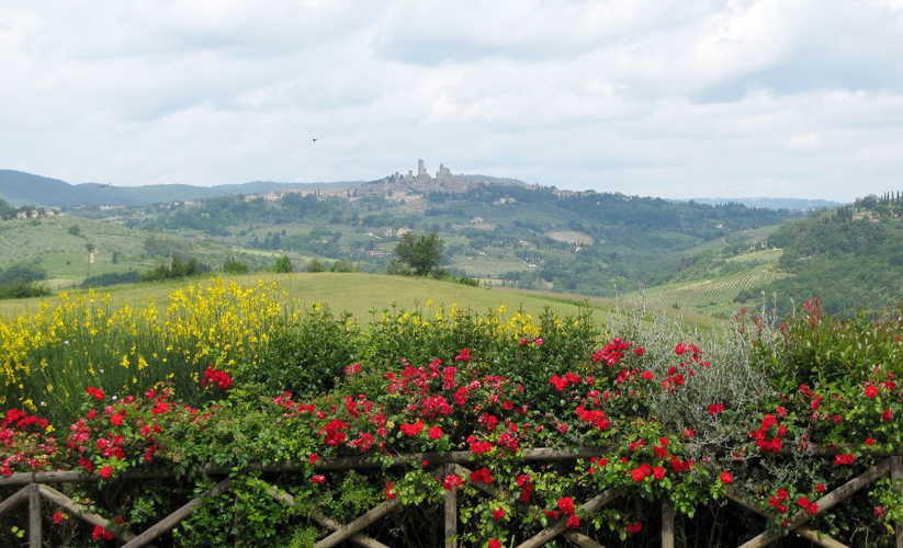 Pittoreschi borghi toscani si trovano a breve distanza dal B&B