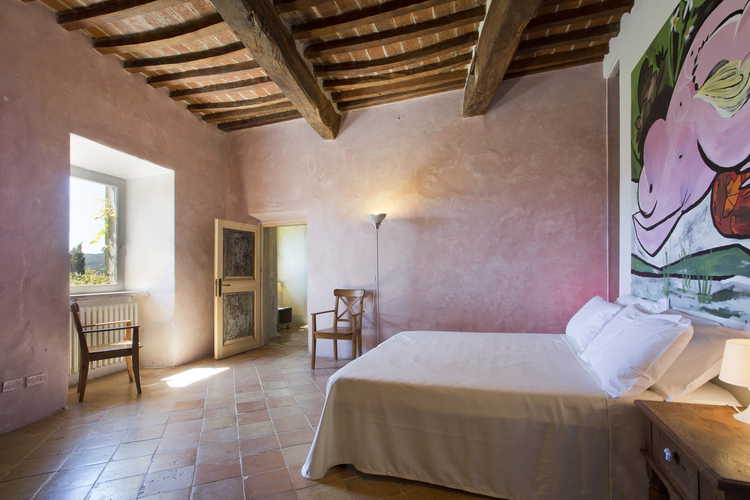 Terzo di Danciano: Double bedrooms