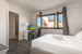 The Florence Hills Resort offers a simple and clean decor of white