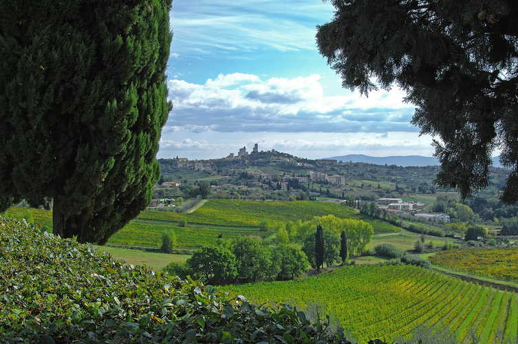 Villa Arnilù - Vista su San Gimignano