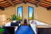 Mezzanine villa on crete senesi