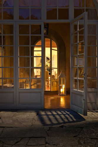 Ingresso alla villa