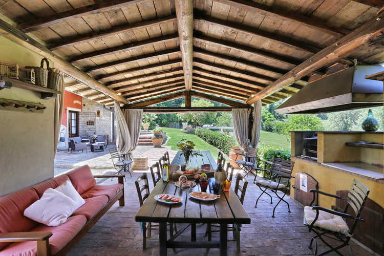Villa La Fonte Vacation Rental - outdoor dining