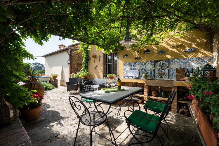 Villa Lysis - private garden
