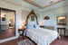 Villa Lysis - frescoed ceiling in the second bedroom