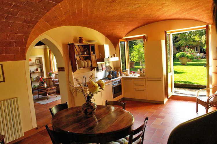 La cucina dell'Appartamento Giardino