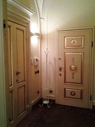 The elegant furnishings are in classic style