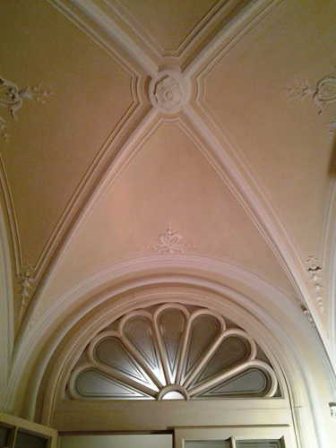Exclusive detail of the apartment entrance