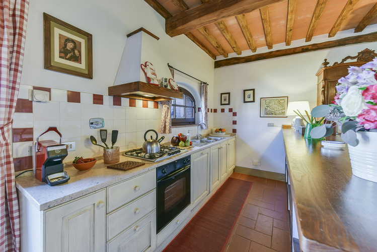 Fattoria Viticcio Rental Apartments & Vineyard: comfortable and useable kitchen area