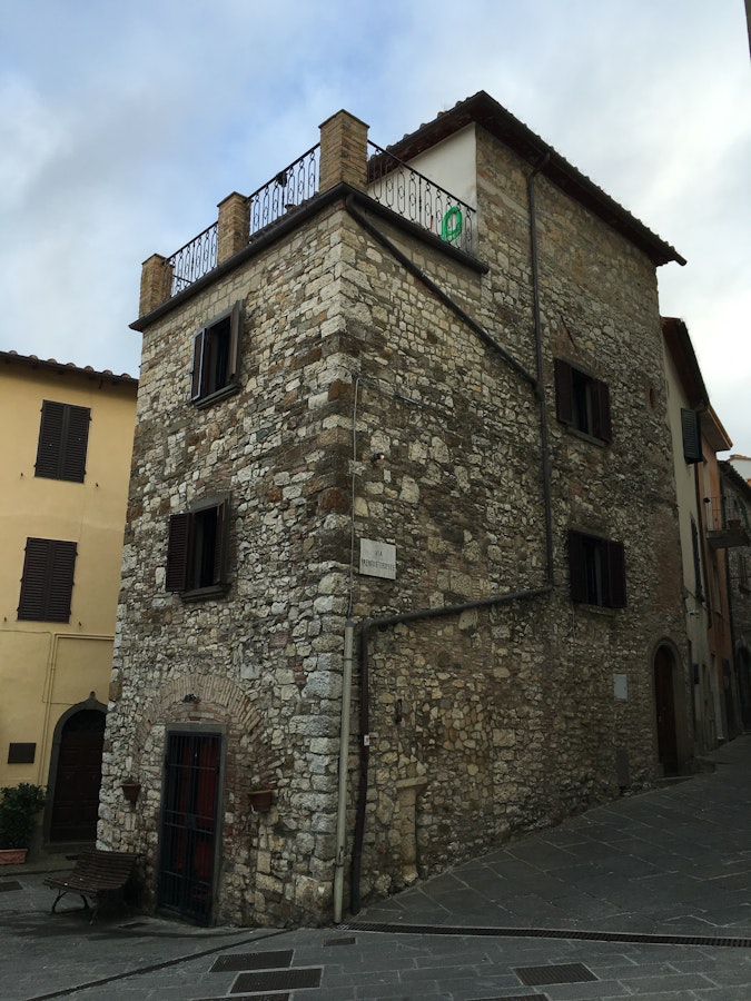 Art Rebus Tower in Radda in Chianti