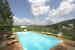 Panoramic views & pool from a typical Chianti hillside
