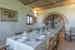 I Cipressini Villa Rental: large dining area