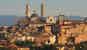 Vista di Siena e dei suoi monumenti più belli dal Chiostro