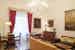 The elegant living room of B&B