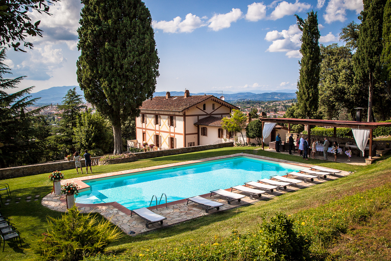 Vacation Rental Villa Rossi Mattei near Center of Arezzo