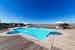 Vista panoramica da bordo piscina a Villa Tolomei